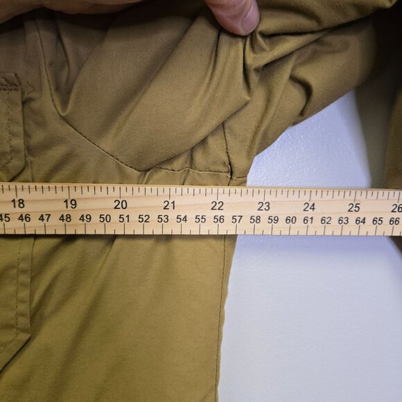 Vintage Men's M Tall Brown Insulated Barn Work Coat Field Jacket Pockets & 3M Th - Picture 9 of 16